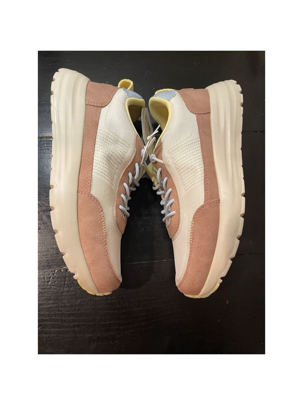 Hey Dude Sirocco Alta Colorblock Women's Casual Shoes Sand, W 8 Slip On Sneakers - Picture 6 of 10